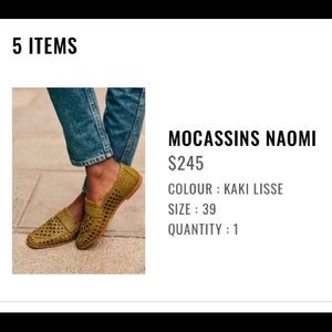 Nwt sezane Naomi woven loafer